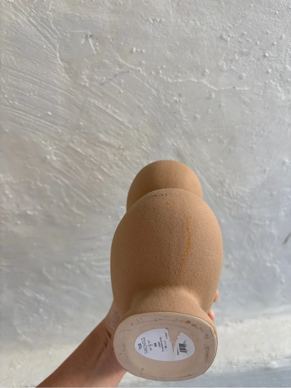 Thresholds short organic modern ceramic vase